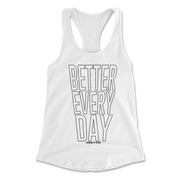 Womens 2X-Large WHITE Tank Top