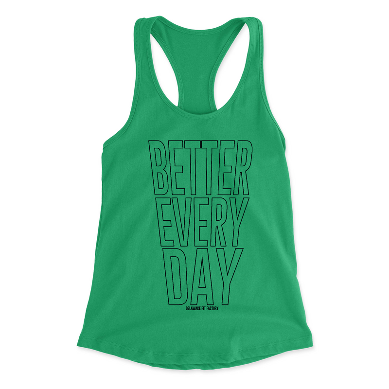 Womens 2X-Large KELLY_GREEN Tank Top