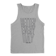 Mens 2X-Large HEATHER_GRAY Tank Top