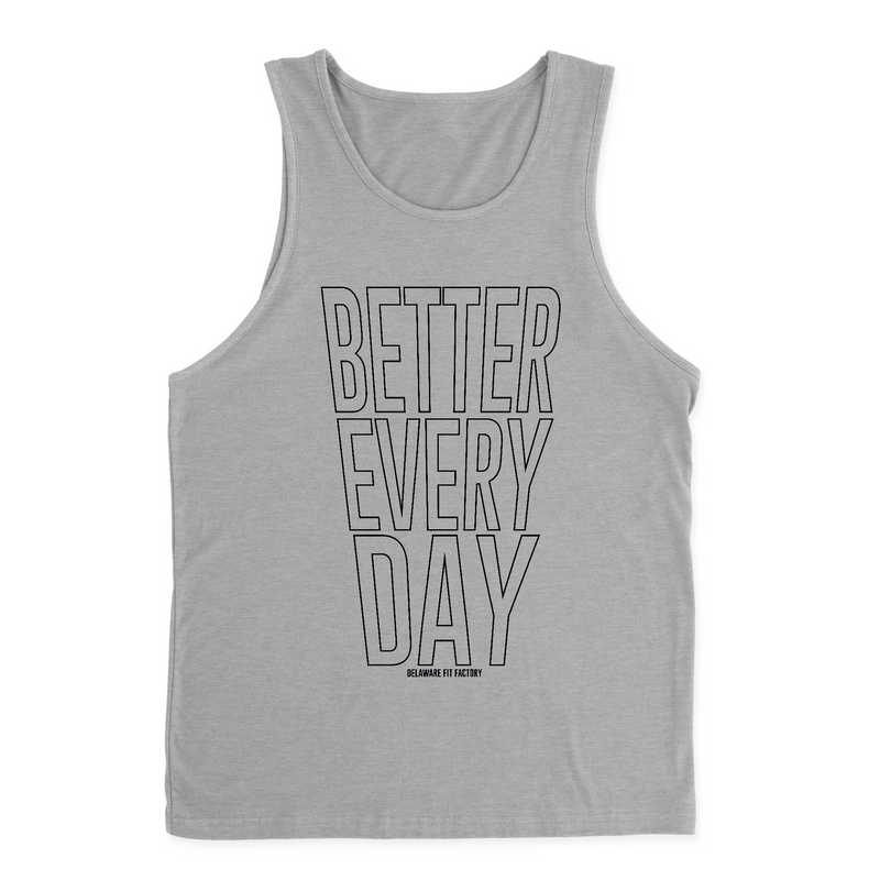 Mens 2X-Large HEATHER_GRAY Tank Top