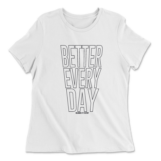 Womens 2X-Large WHITE Relaxed Jersey T-Shirt