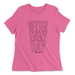 Womens 2X-Large CHARITY_PINK Relaxed Jersey T-Shirt