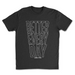 Mens 2X-Large BLACK T-Shirt