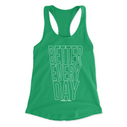 Womens 2X-Large KELLY_GREEN Tank Top