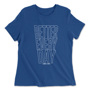 Womens 2X-Large TRUE_ROYAL Relaxed Jersey T-Shirt