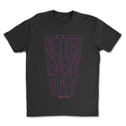 Mens 2X-Large BLACK T-Shirt