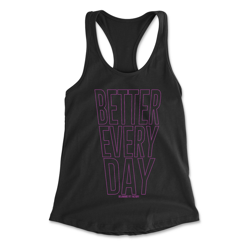 Womens 2X-Large BLACK Tank Top