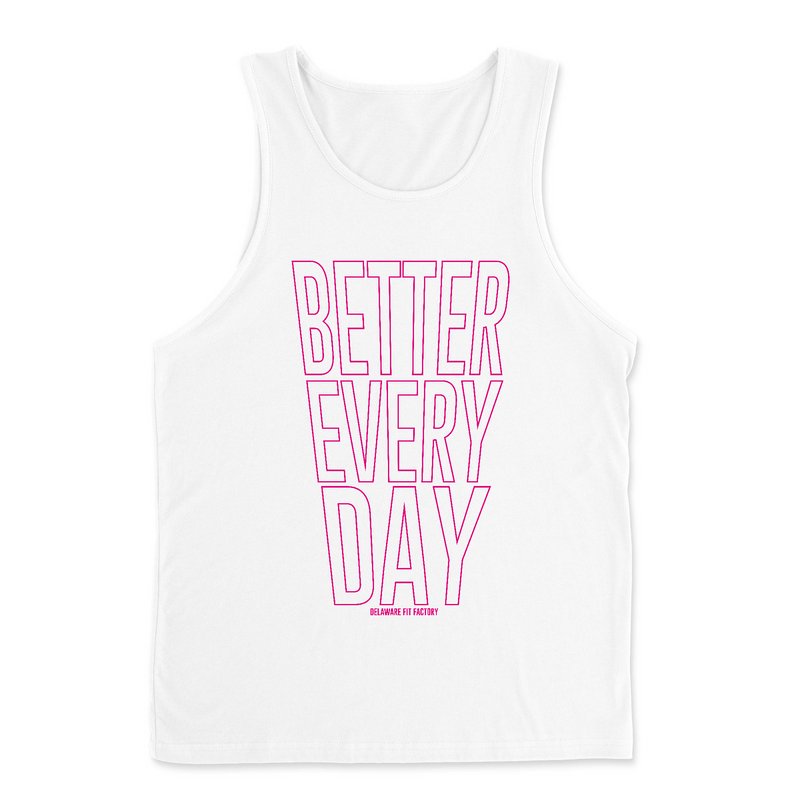 Mens 2X-Large WHITE Tank Top