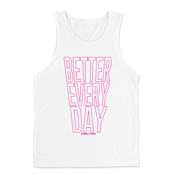Mens 2X-Large WHITE Tank Top