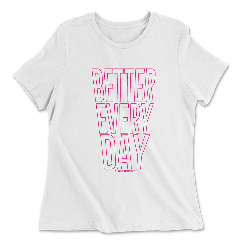 Womens 2X-Large WHITE Relaxed Jersey T-Shirt