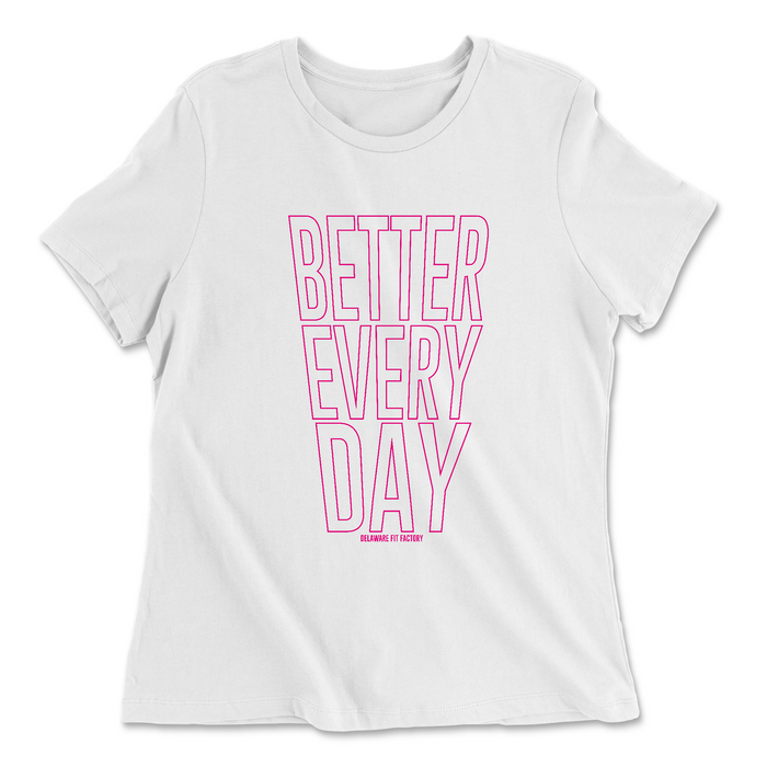 Womens 2X-Large WHITE Relaxed Jersey T-Shirt