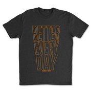 Mens 2X-Large BLACK T-Shirt