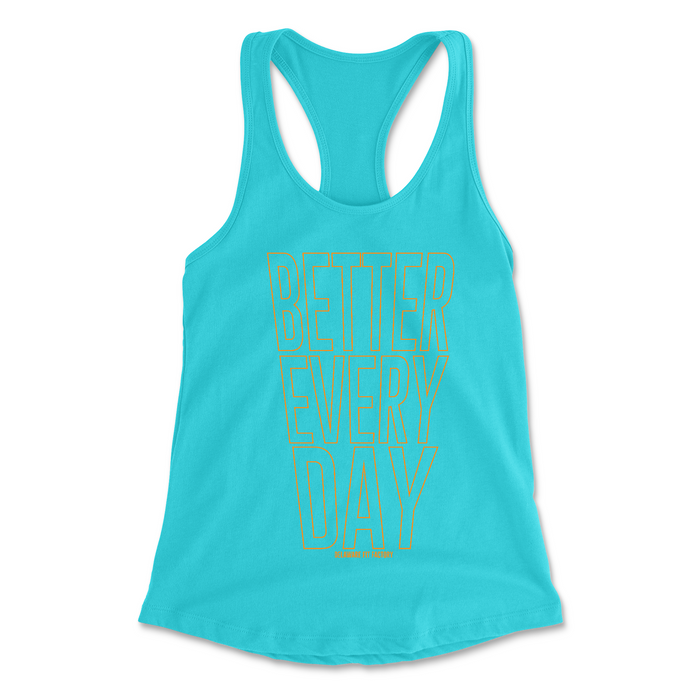 Womens 2X-Large TAHITI_BLUE Tank Top