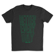 Mens 2X-Large BLACK T-Shirt