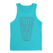 Mens 2X-Large TAHITI_BLUE Tank Top