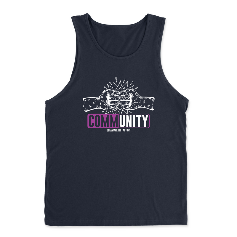 Mens 2X-Large DARK_NAVY Tank Top