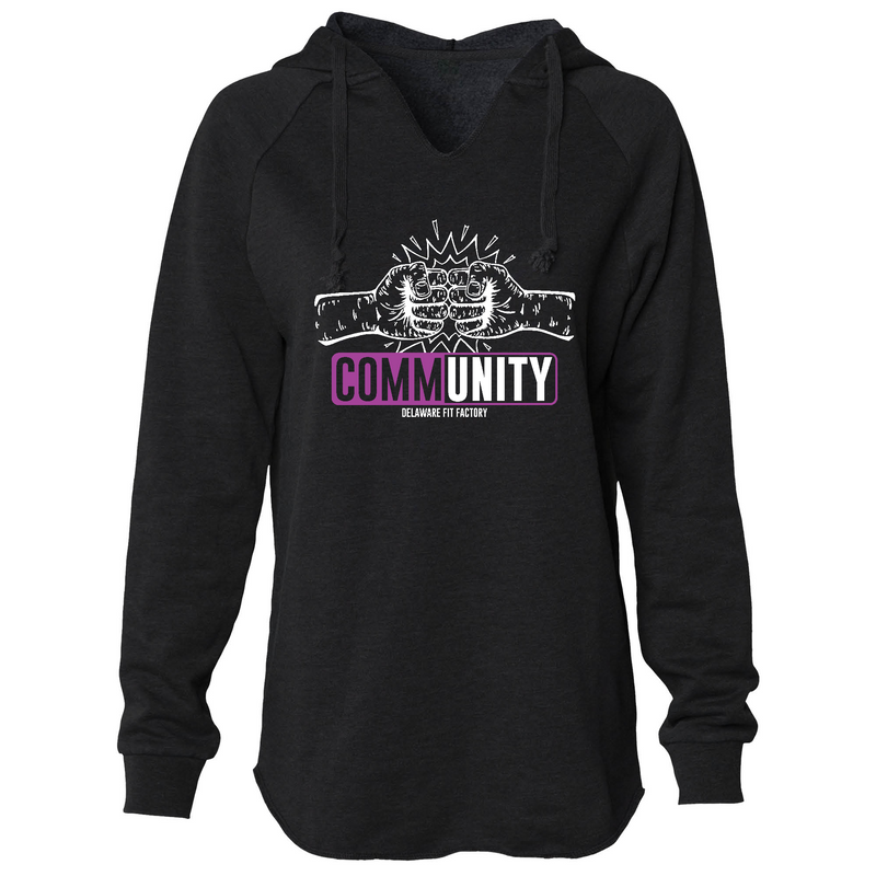 Womens 2X-Large BLACK Hoodie