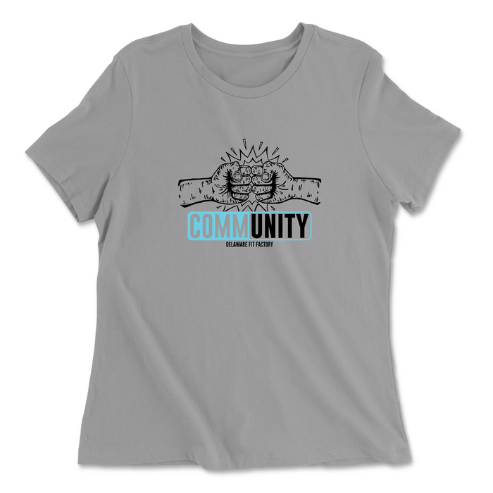 Womens 2X-Large SOLID_ATHLETIC_GREY Relaxed Jersey T-Shirt