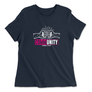 Womens 2X-Large NAVY Relaxed Jersey T-Shirt