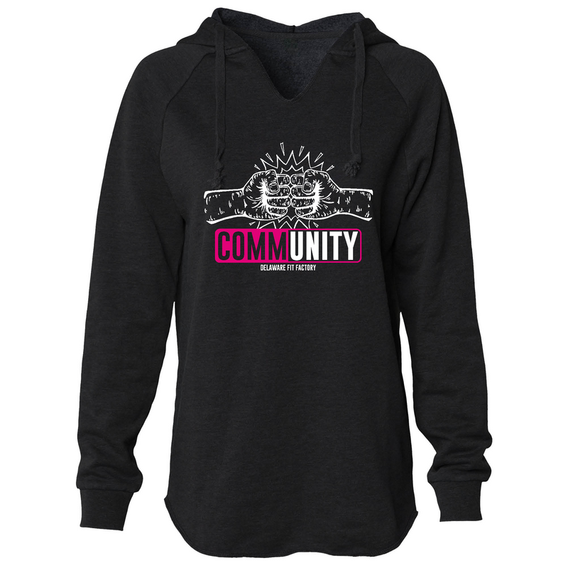Womens 2X-Large BLACK Hoodie