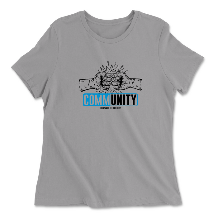 Womens 2X-Large SOLID_ATHLETIC_GREY Relaxed Jersey T-Shirt