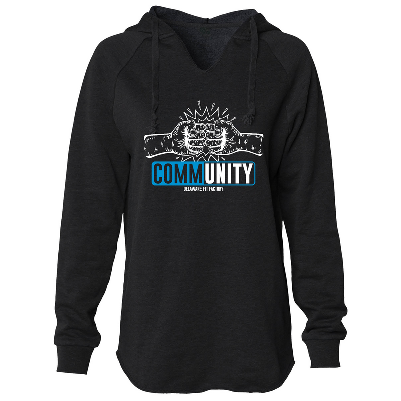 Womens 2X-Large BLACK Hoodie