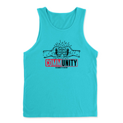 Mens 2X-Large TAHITI_BLUE Tank Top