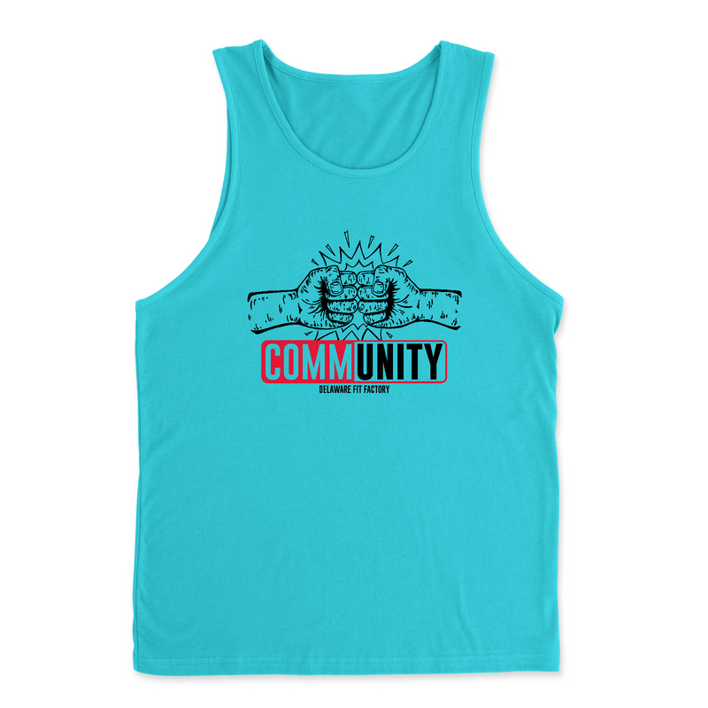 Mens 2X-Large TAHITI_BLUE Tank Top