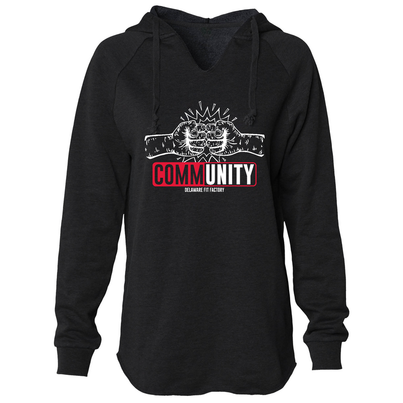 Womens 2X-Large BLACK Hoodie