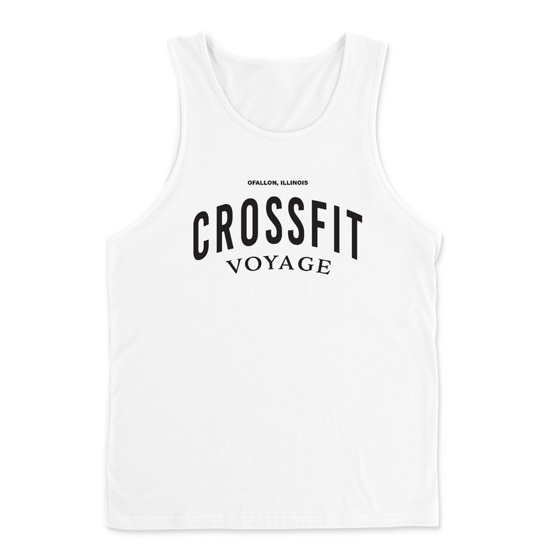 Mens 2X-Large WHITE Tank Top