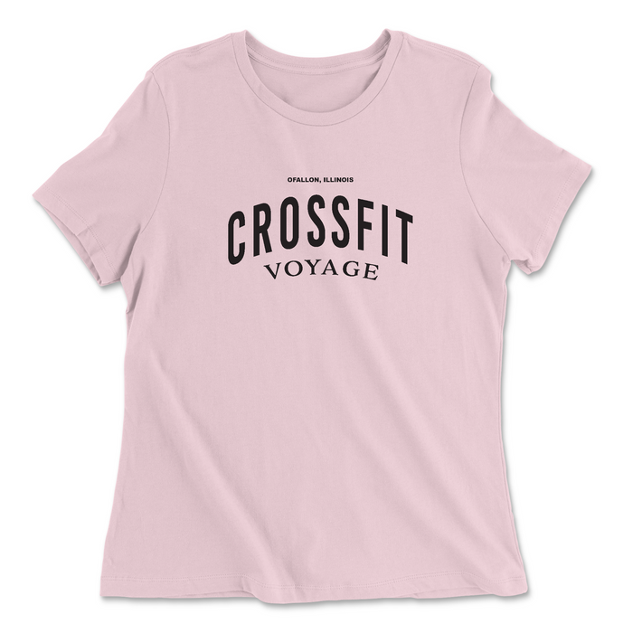 Womens 2X-Large PINK Relaxed Jersey T-Shirt