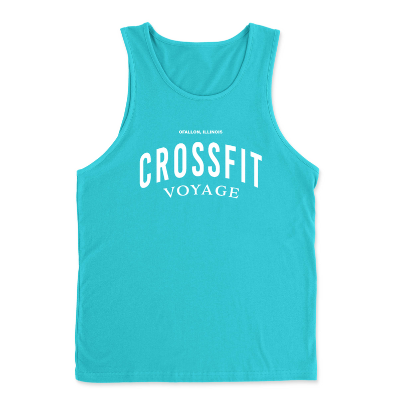 Mens 2X-Large TAHITI_BLUE Tank Top
