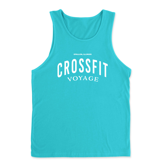 Mens 2X-Large TAHITI_BLUE Tank Top