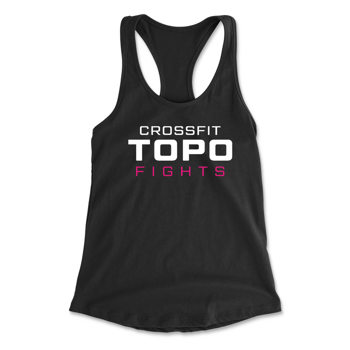 CrossFit Topo Breast Cancer Awareness Womens - Tank Top
