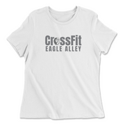 Womens 2X-Large WHITE Relaxed Jersey T-Shirt