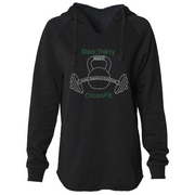 Womens 2X-Large BLACK Hoodie