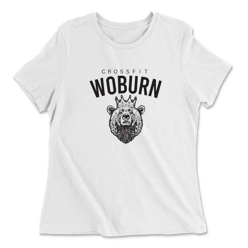 Womens 2X-Large WHITE Relaxed Jersey T-Shirt