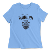 Womens 2X-Large CAROLINA_BLUE Relaxed Jersey T-Shirt