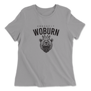 Womens 2X-Large SOLID_ATHLETIC_GREY Relaxed Jersey T-Shirt