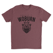 Mens 2X-Large HEATHER_MAROON T-Shirt