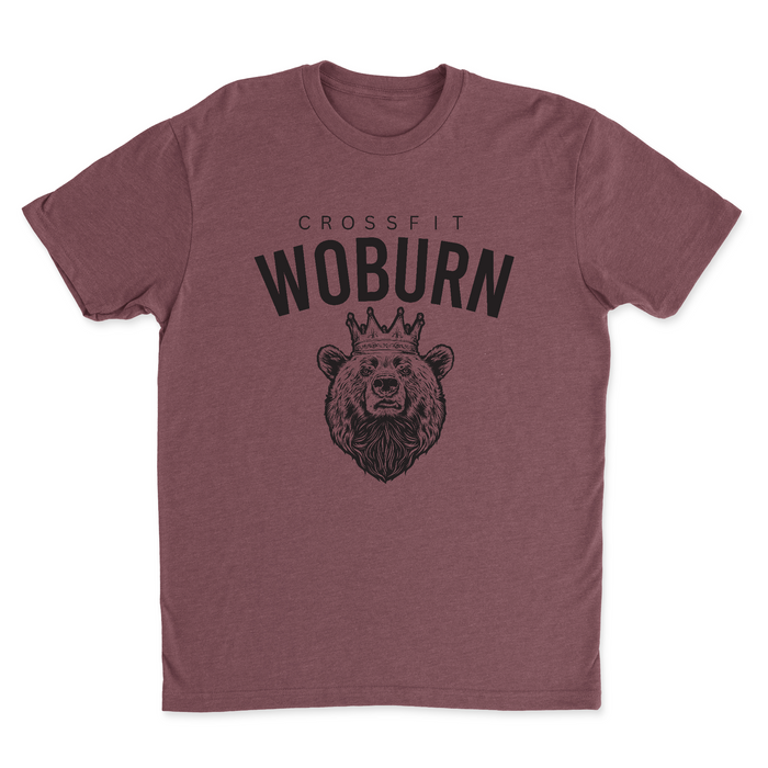 Mens 2X-Large HEATHER_MAROON T-Shirt