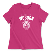 Womens 2X-Large BERRY Relaxed Jersey T-Shirt