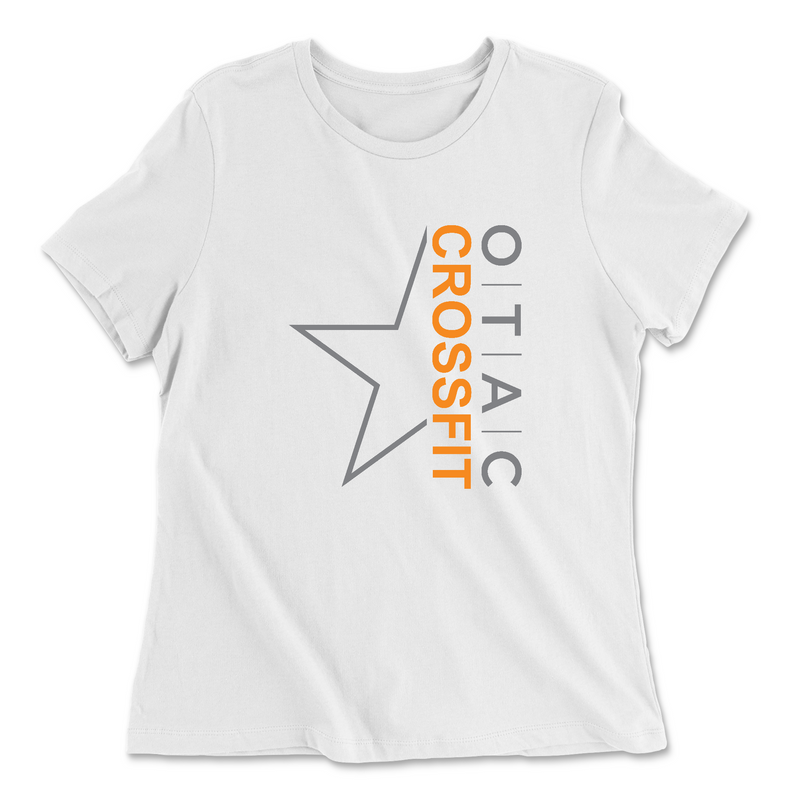 Womens 2X-Large WHITE Relaxed Jersey T-Shirt