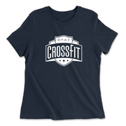 Womens 2X-Large NAVY Relaxed Jersey T-Shirt