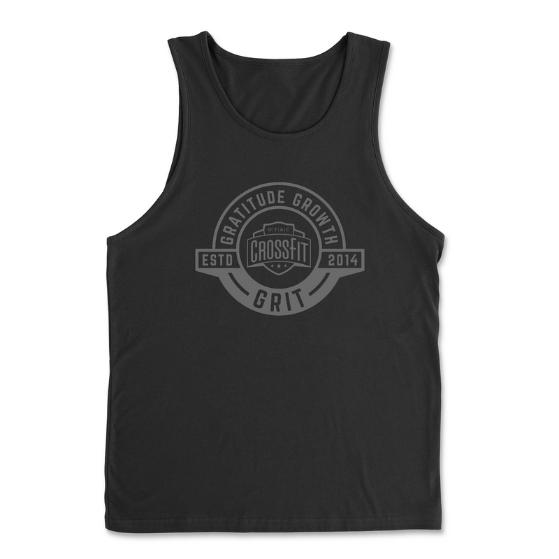 Mens 2X-Large BLACK Tank Top