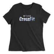 Womens 2X-Large BLACK Relaxed Jersey T-Shirt