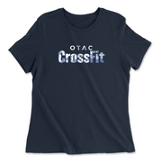 Womens 2X-Large NAVY Relaxed Jersey T-Shirt