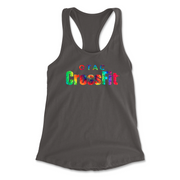 Womens 2X-Large DARK_GRAY Tank Top