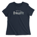 Womens 2X-Large NAVY Relaxed Jersey T-Shirt