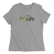 Womens 2X-Large SOLID_ATHLETIC_GREY Relaxed Jersey T-Shirt